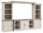 Havalance 4-Piece Entertainment Center Cheap