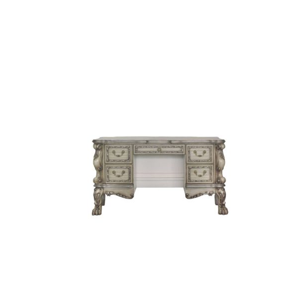 Dresden - Vanity Desk - Vintage Bone White Hot on Sale