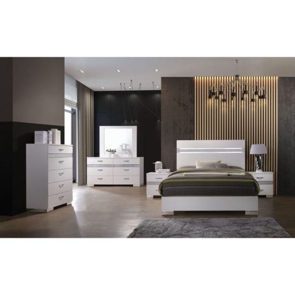 Naima II - Dresser - White High Gloss Discount