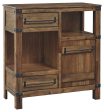 Roybeck - Light Brown   Bronze - Accent Cabinet on Sale