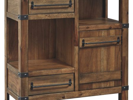 Roybeck - Light Brown   Bronze - Accent Cabinet on Sale