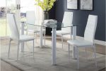 5538 Florian White Dining Set Online Sale