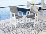 Transville - Gray   White - Barstool (Set of 2) Online Sale