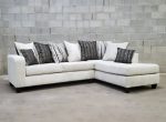 110 White Urban Sectional Sale