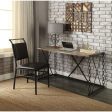 Jodie - Desk - Rustic Oak & Antique Black Online Hot Sale