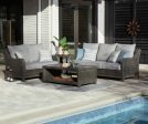 Elite Park Outdoor Sofa with Cushion Hot on Sale