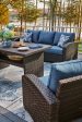 Windglow Outdoor Sofa with Cushion Discount