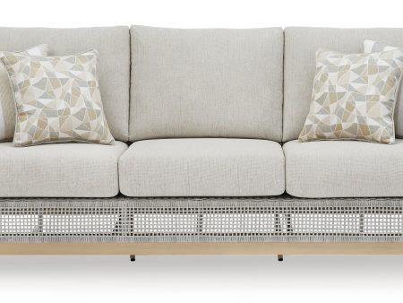 Seton Creek Outdoor Sofa with Cushion Online now