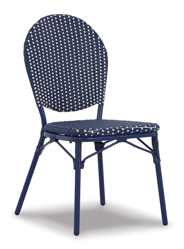 Odyssey Blue Outdoor Table and Chairs (Set of 3) Online Sale