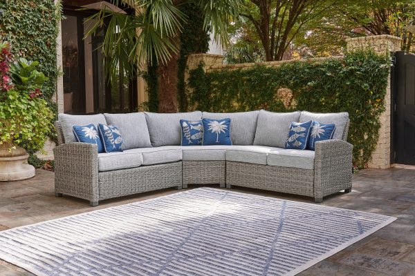 Naples Beach 3-Piece Outdoor Sectional Fashion