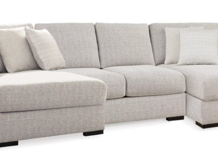 Larce 3-Piece Sectional with Chaise Online Sale