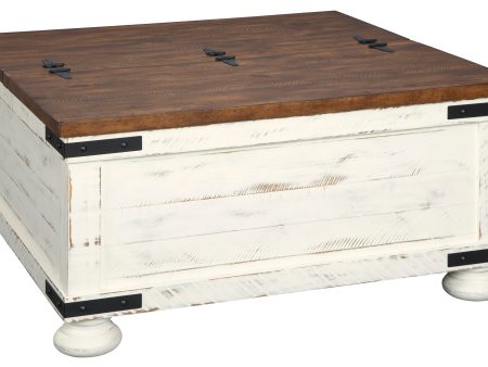 Wystfield Cocktail Table with Storage Cheap