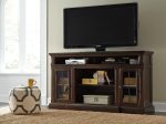 Roddinton XL TV Stand w Fireplace Option For Cheap