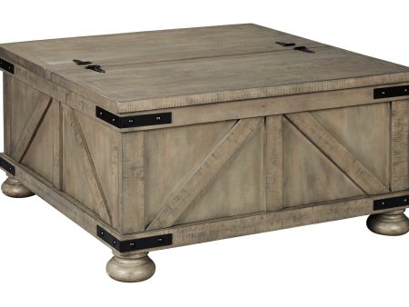 Aldwin Cocktail Table with Storage For Sale