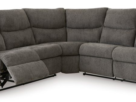 Museum 2-Piece Reclining Sectional Hot on Sale