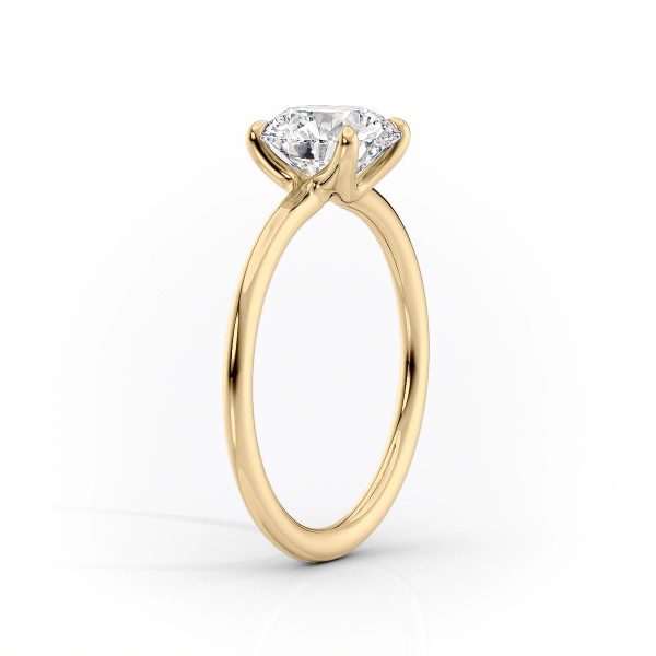 The Ashley Set With A 2.5 Carat Round Moissanite Online